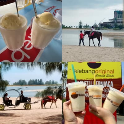 klebang beach-foods-horse-riding